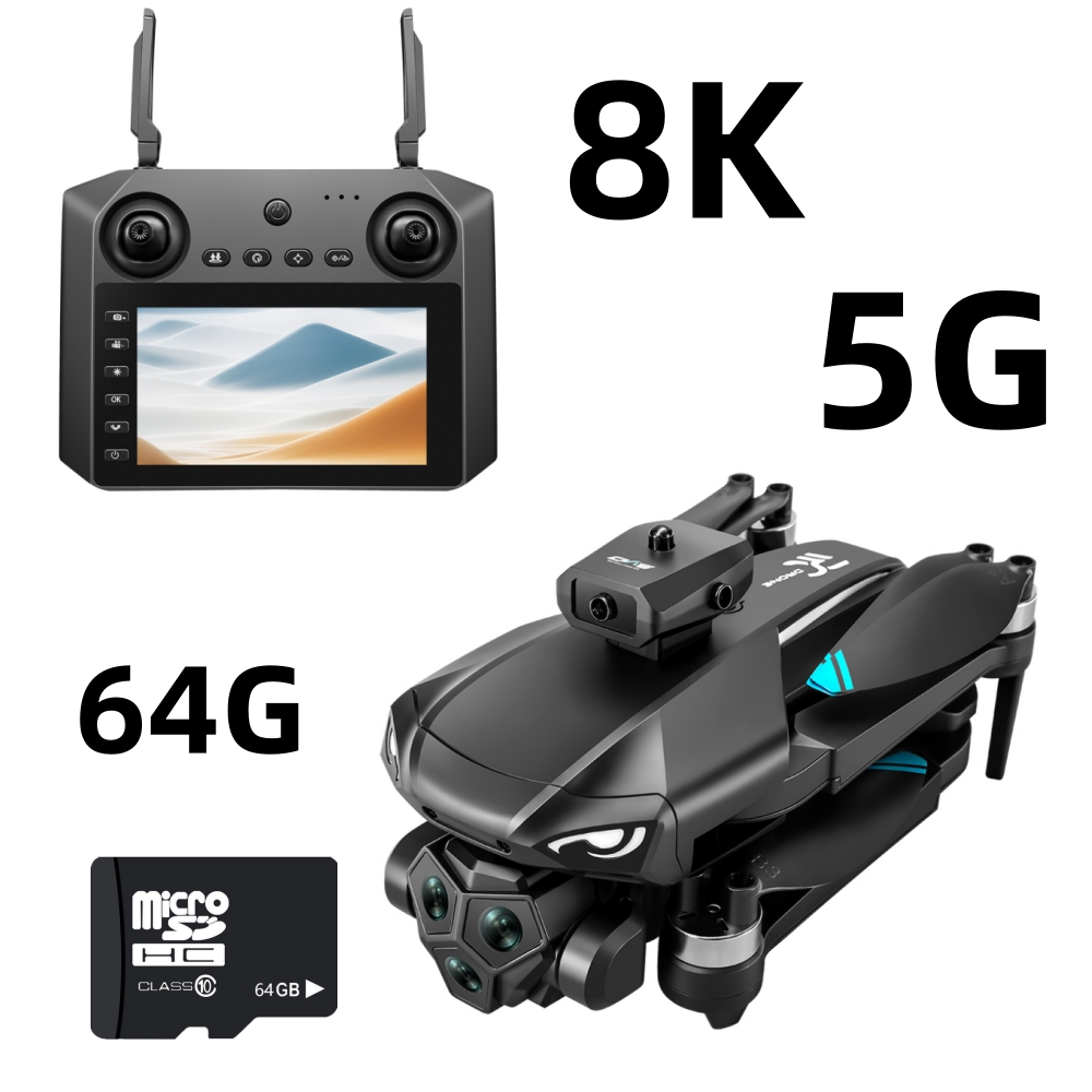 2025 New M33 RC Drone 4K Profe - Drone Gimbal 2 Axis ulasan dan harga