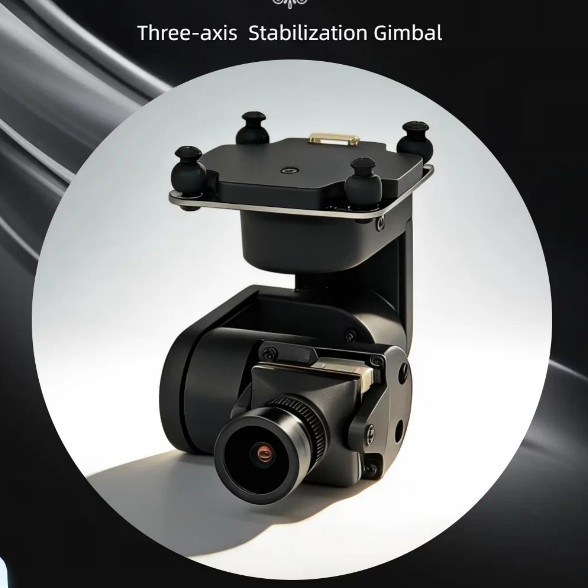 NCZOBOE 3-Axis Gimbal FPV Raci - Drone Gimbal 3 Axis ulasan dan harga