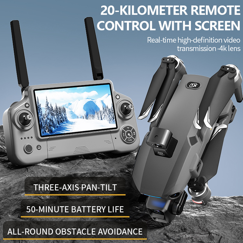 2026 New 8K Dual Camera Drone  - Drone Gimbal Brushless ulasan dan harga