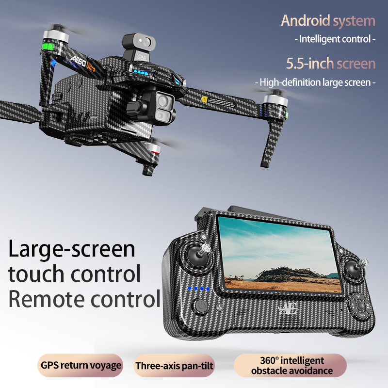 AE60 GPS Drone Professional 8K - Drone Gimbal Brushless ulasan dan harga