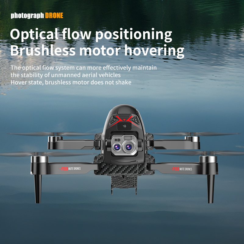 CS26 Drone with 1080P FPV Dual - Drone Gimbal Brushless ulasan dan harga