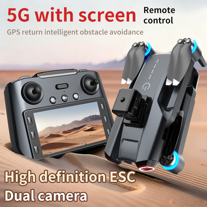 814 drone profissional 4K HD C - Drone Gimbal 2 Axis ulasan dan harga
