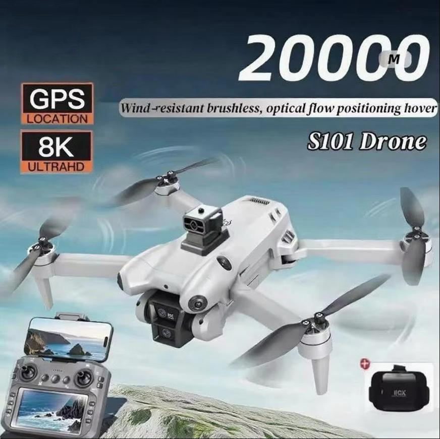 S101 Drone 8K HD Professinal D - Drone Gimbal 2 Axis ulasan dan harga