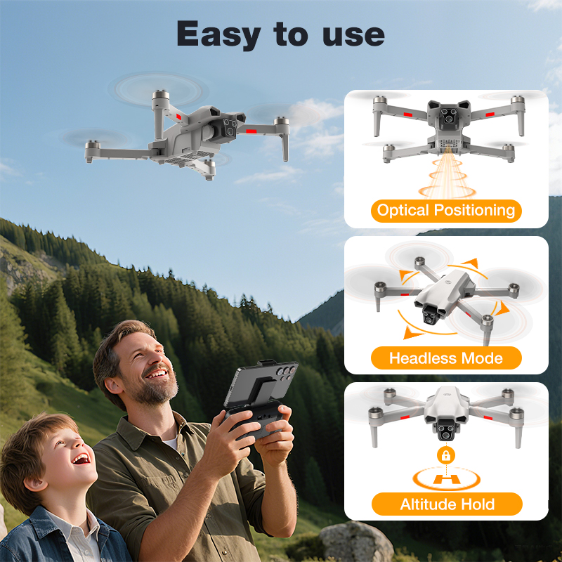 NEW Hot L017 Pro Drone Brushle - Drone Gimbal Brushless ulasan dan harga